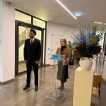 Agent de sécurité Silverbacks lors d'un événement corporate (XTX Markets) à Paris